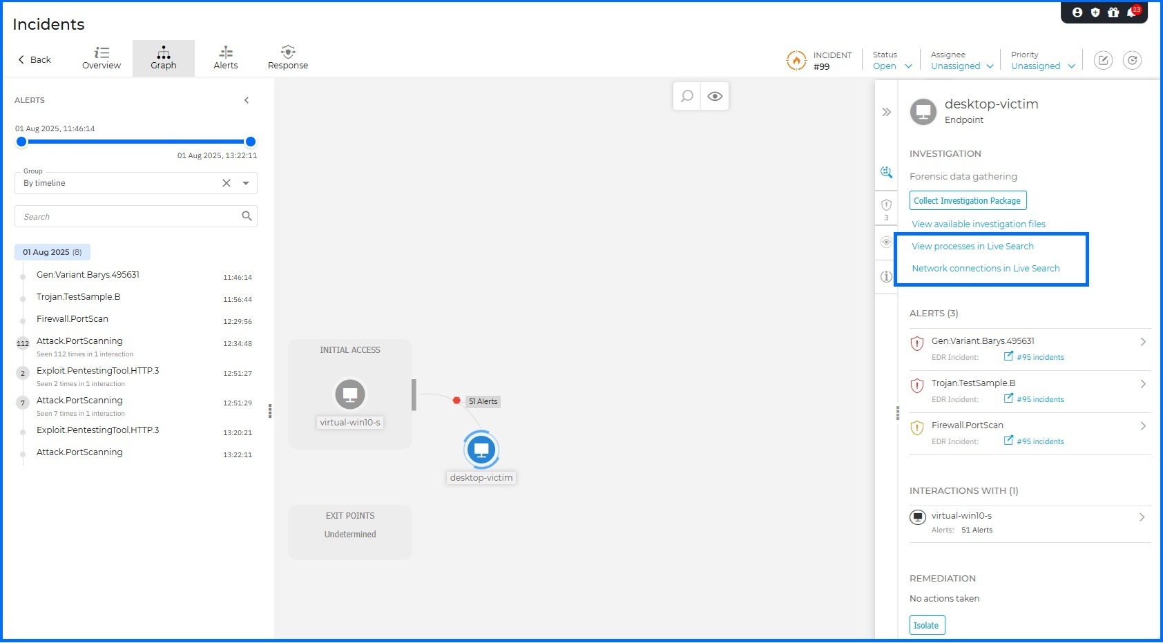Enhanced Incident Management Across EDR & XDR